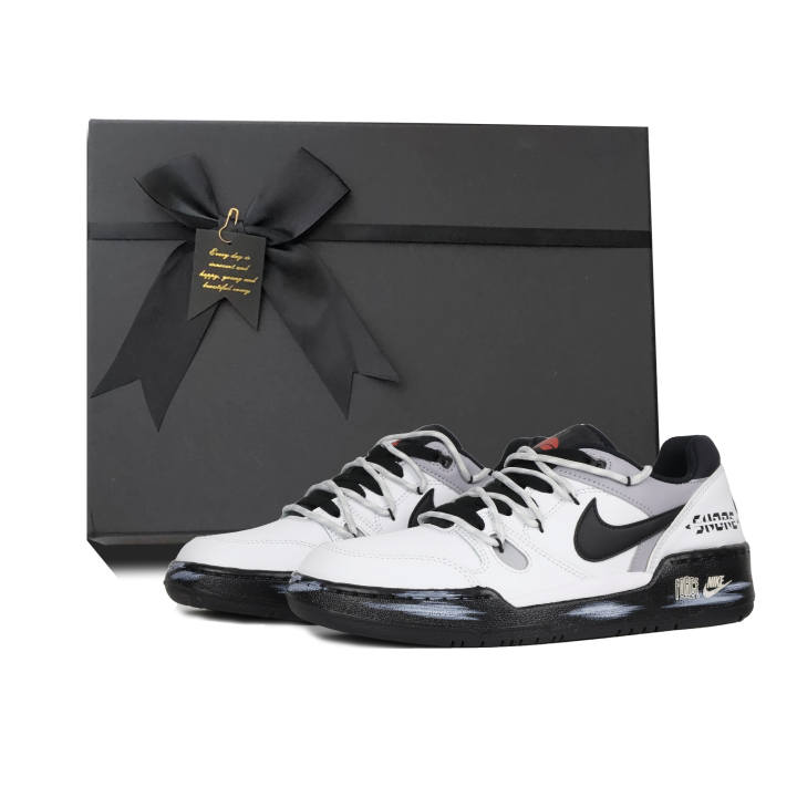 Nike Nike Full Force Gravity Beyond Cushioning, Wear Resistant Low top Skateboard Shoes Men's Black Gray