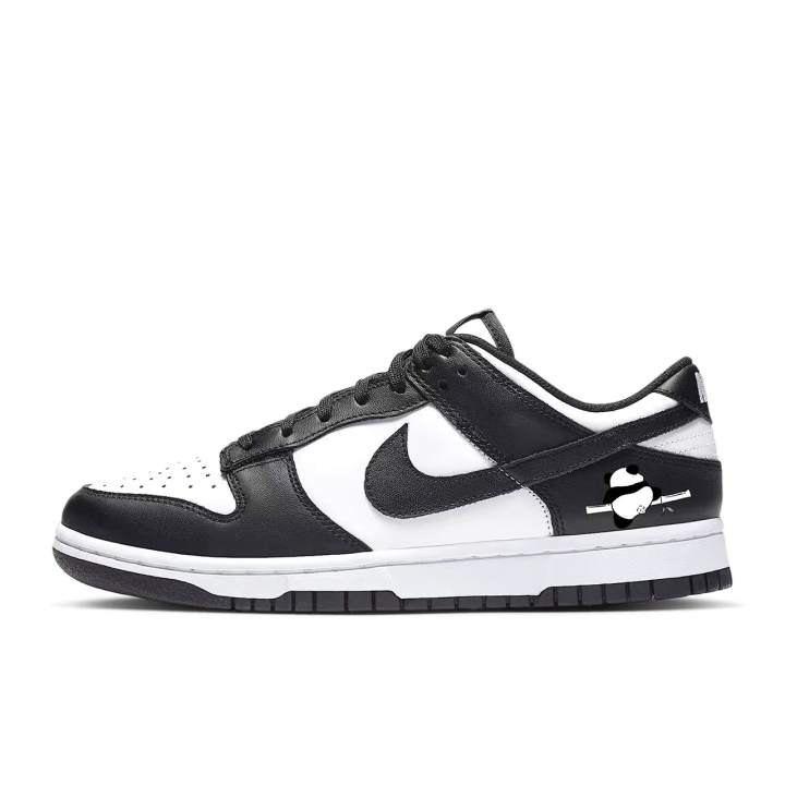 Nike Nike Dunk Slip Resistant Low top Skateboard Shoes Women's White Black