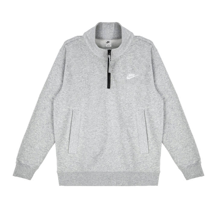 Nike Nike Sweatshirts Unisex Gray Stand Collar Moderate Regular