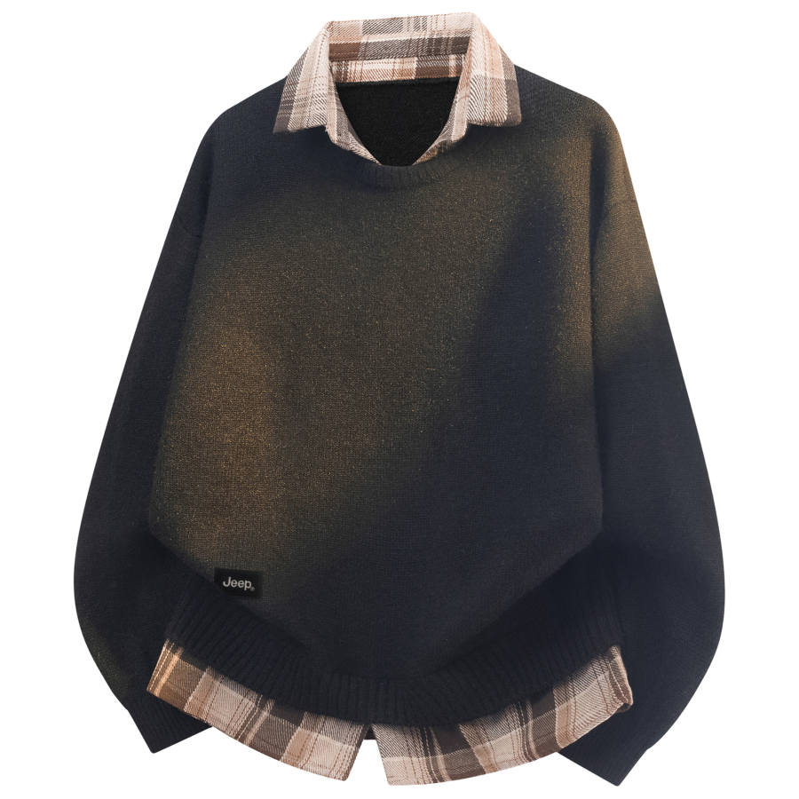 Jeep Jeep Sweaters Unisex Lapel Moderate