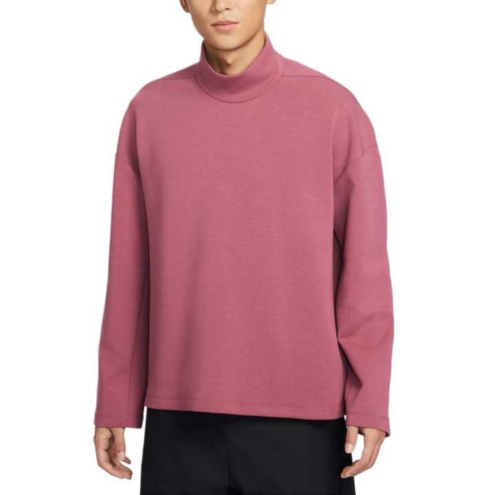 Nike Nike T Shirts Men's Pink Stand Collar Moderate