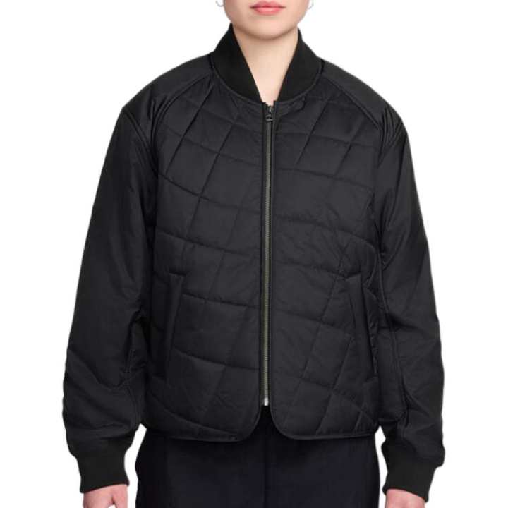Nike Nike Jackets Women's Black Baseball Collar Moderate Other