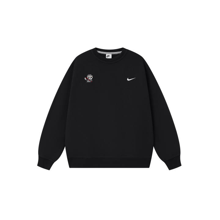 Nike Nike Sweatshirts Unisex Black Crew Neck Moderate Other