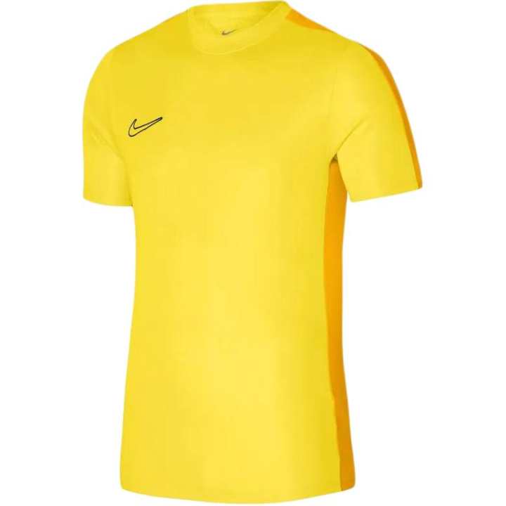Nike Nike Academy T Shirts Men's Yellow Crew Neck