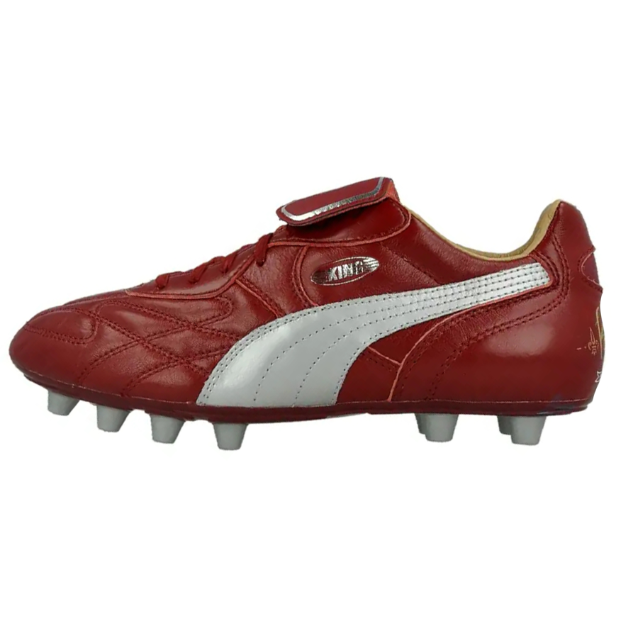 PUMA KING TOP FG Firm Ground Soccer Shoes Men's Red