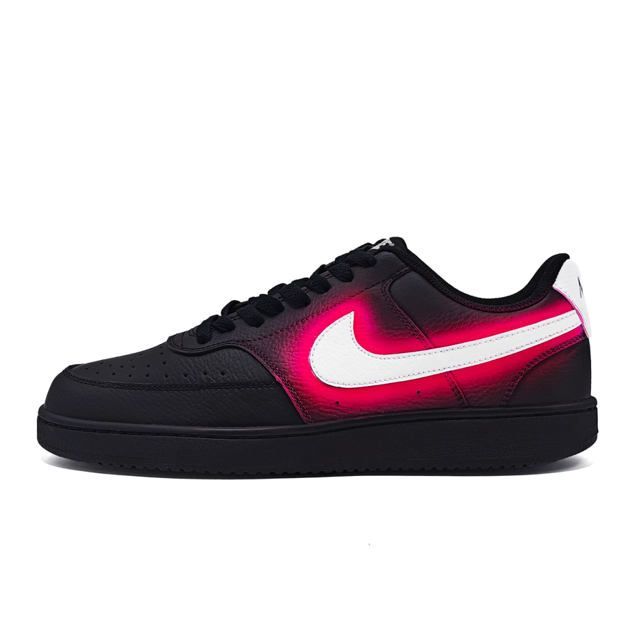 Nike Nike Court Vision 1 Flash Blast Synthetic Leather Lightweight Slip Resistant Lightweight Anti Slip Low top