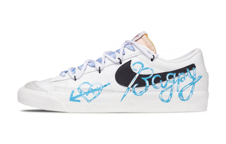 Nike Nike Blazer Synthetic Leather Abrasion Resistant Low top Skateboard Shoes Unisex
