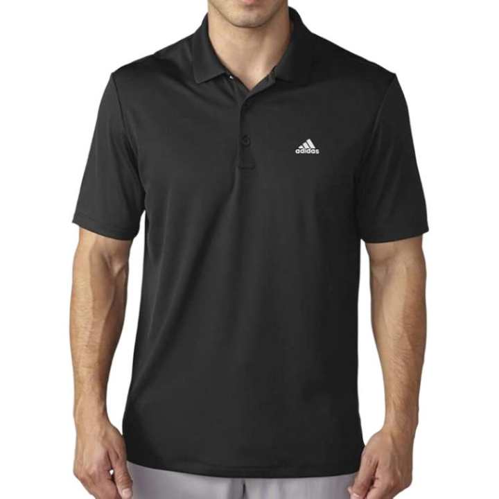 Adidas Adidas Polo Shirts Men's Black Polo Collar Moderate Other