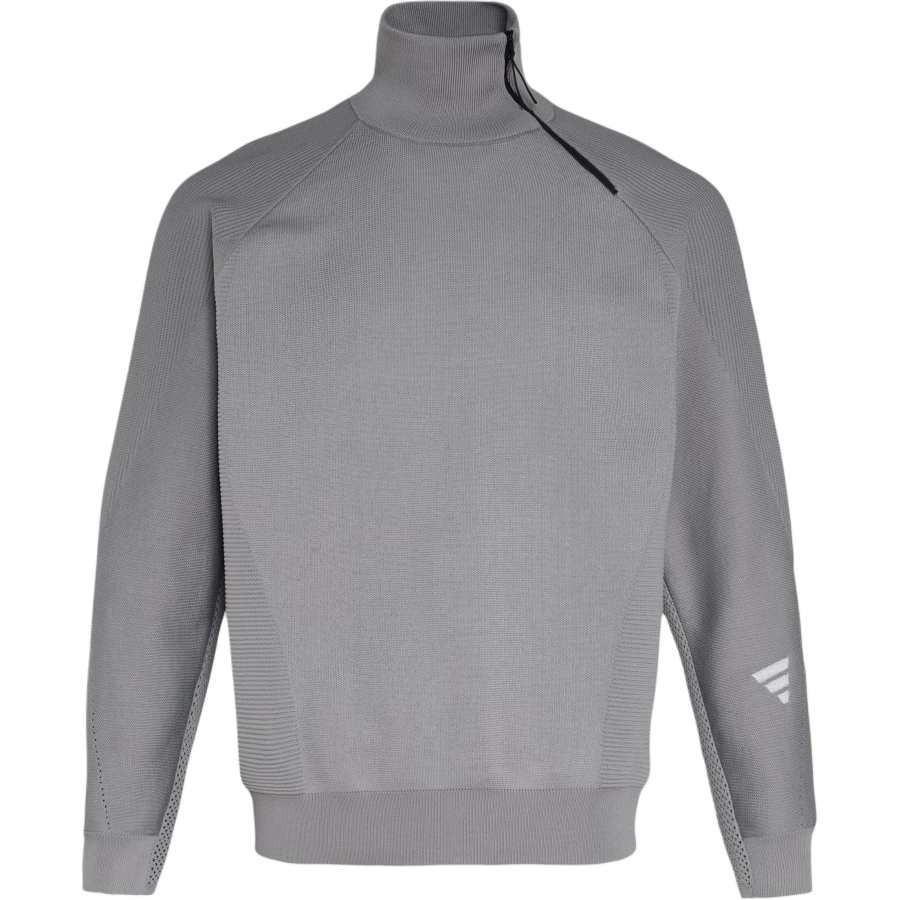 Adidas Adidas FOS Knitwear Men's Gray Stand Collar Moderate Other