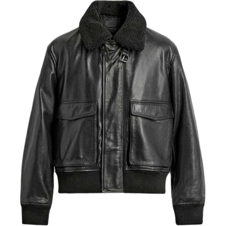 ZARA Jackets Men's Black Lapel Moderate Other