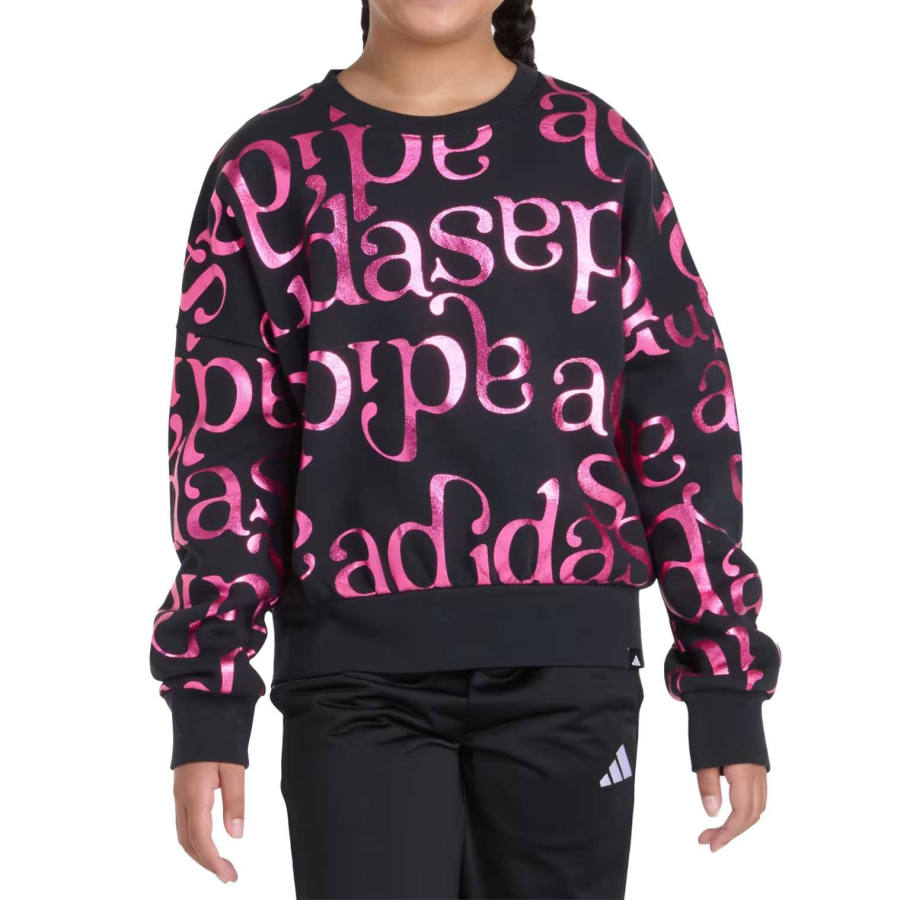 Adidas Adidas Kids Sweatshirts Crew Neck Moderate