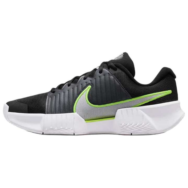 Nike Nike GP Challenge Pro Support Abrasion Resistant Low top Tennis Shoes Men's Black White