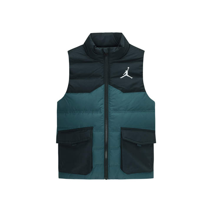 Jordan Jordan Down Vest Spruce Teenagers