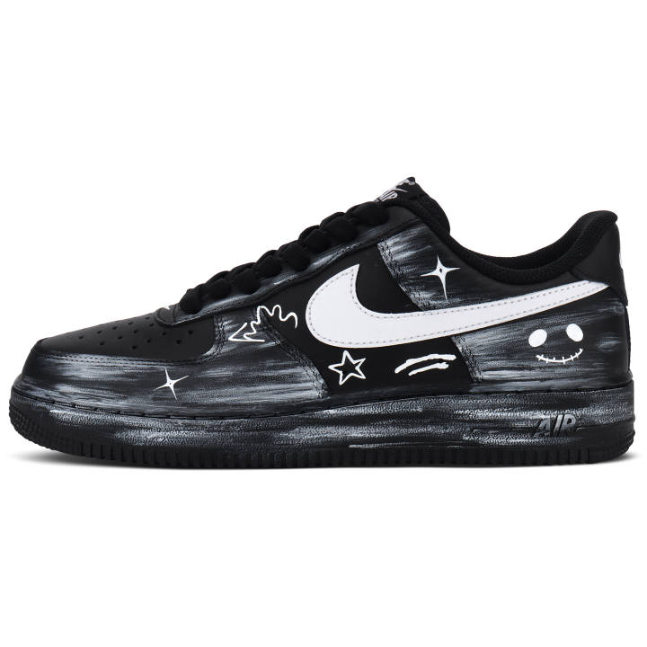 Nike Nike Air Force 1 Black Warrior Low top Skateboard Shoes Unisex