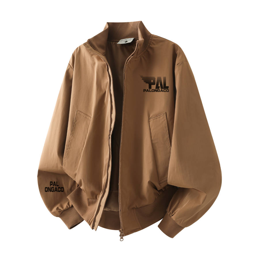 PAL ONGACO Jackets Unisex Stand Collar Moderate