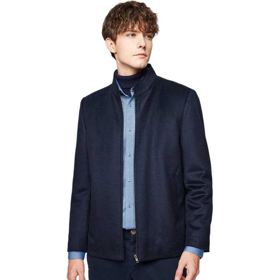 Hodo Hodo Coats Men's Stand Collar Thickened