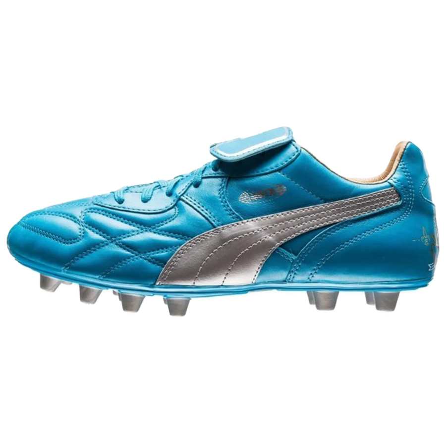PUMA KING TOP FG Firm Ground Soccer Shoes Men's Blue