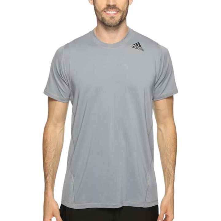 Adidas Adidas T Shirts Men's Gray Crew Neck