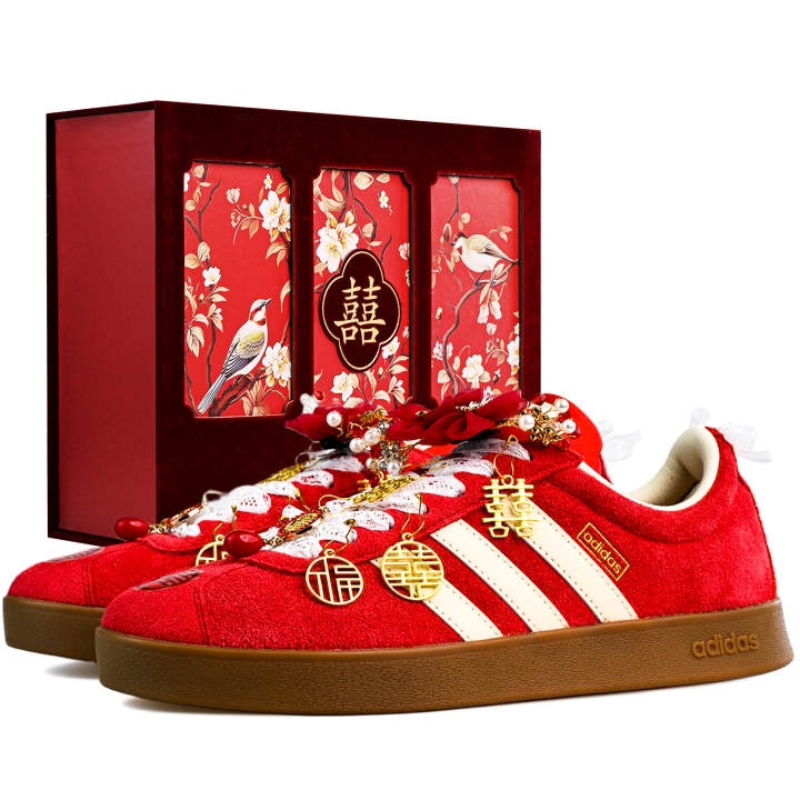 Adidas Adidas Vl Court Classic Height Increasing Slip Resistant Height Increasing Slip Resistant Low top Skateboard Shoes