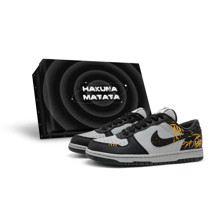 Nike Nike Big Low Gold Bamboo Box Edition Slip Resistant, Abrasion Resistant, Breathable Low top Skateboard Shoes Men's