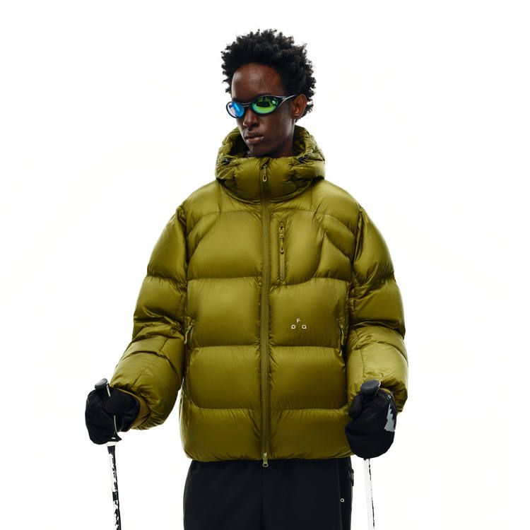 FPA Down Jackets Unisex Hooded Moderate Puffer Jacket