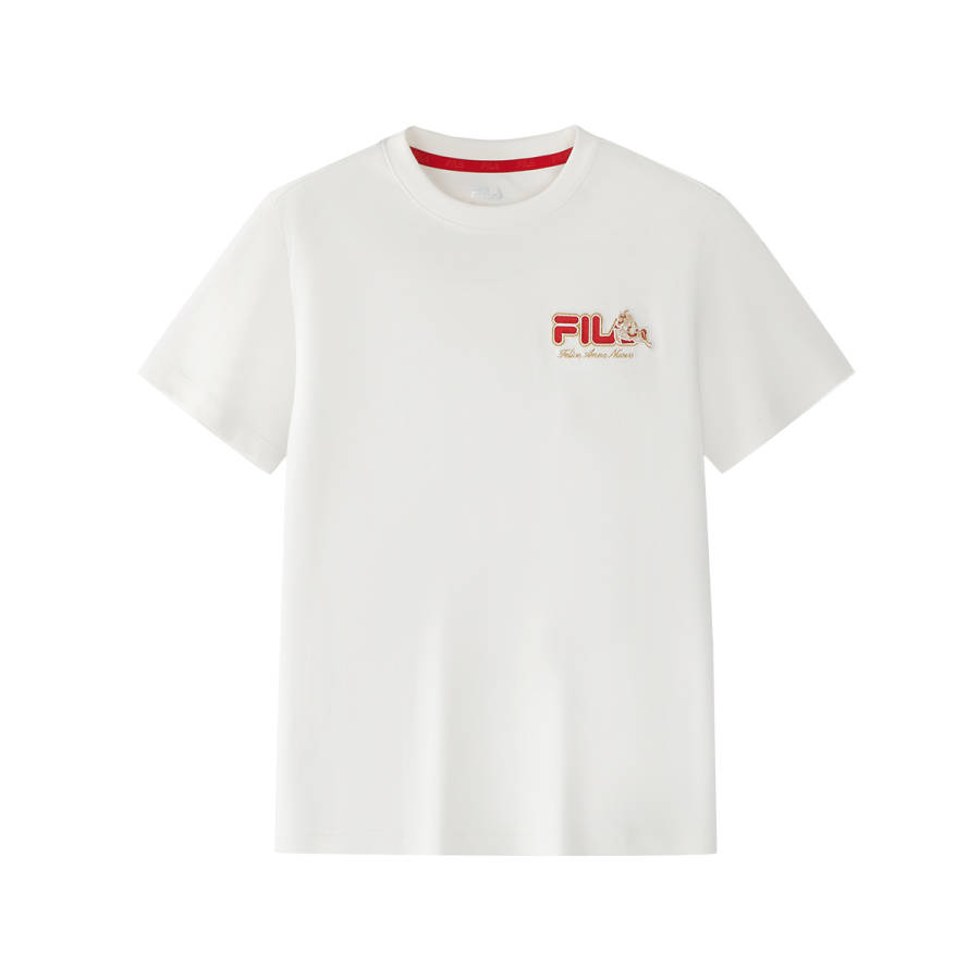 FILA KIDS Short Sleeved T Shirts Cloud White Kids'