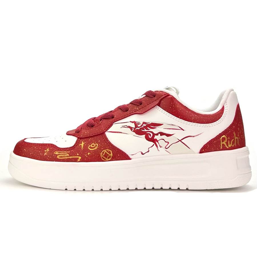Anta Spring Summer Pegasus Auspicious Clouds Height Increasing Lightweight Breathable Low top Skateboard Shoes Unisex