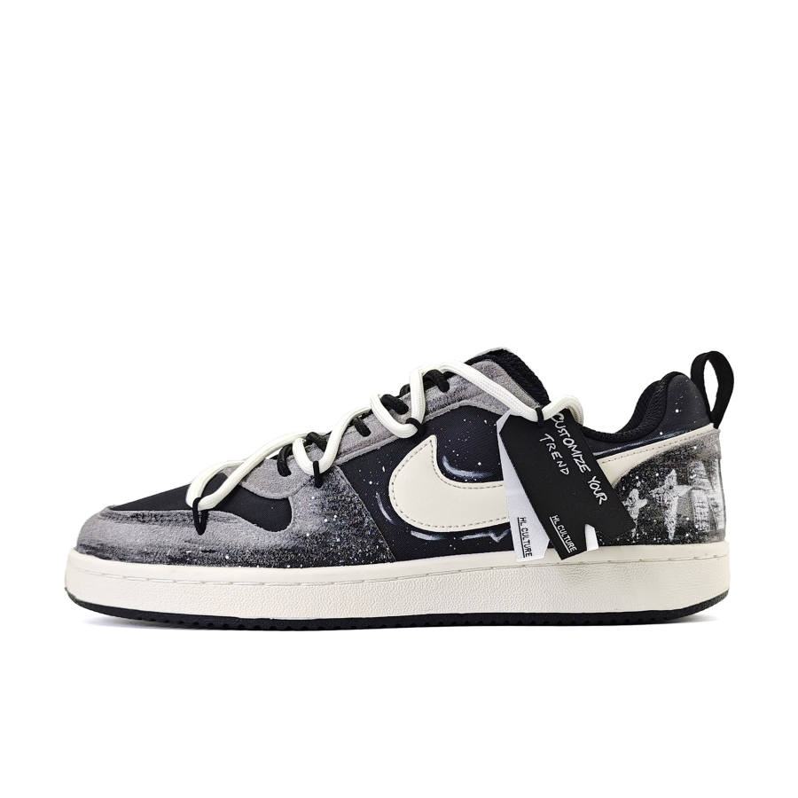 Nike Nike Court Borough Starry Night Ink Shadow Fabric Abrasion Resistant Slip Resistant Abrasion Resistant Slip Resistant