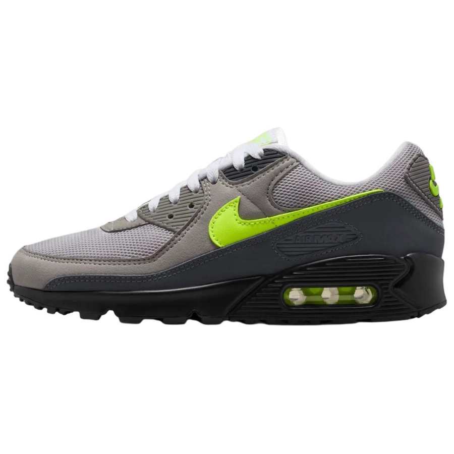 Nike Nike Air Max 90 Breathable Running Shoes Women's Black Gray