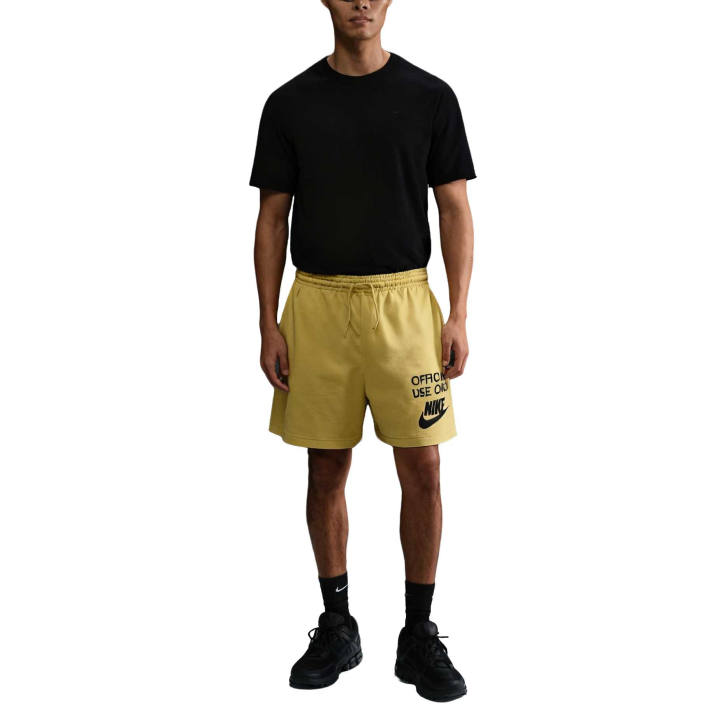 Nike Nike Club Casual Shorts Men's Yellow Moderate