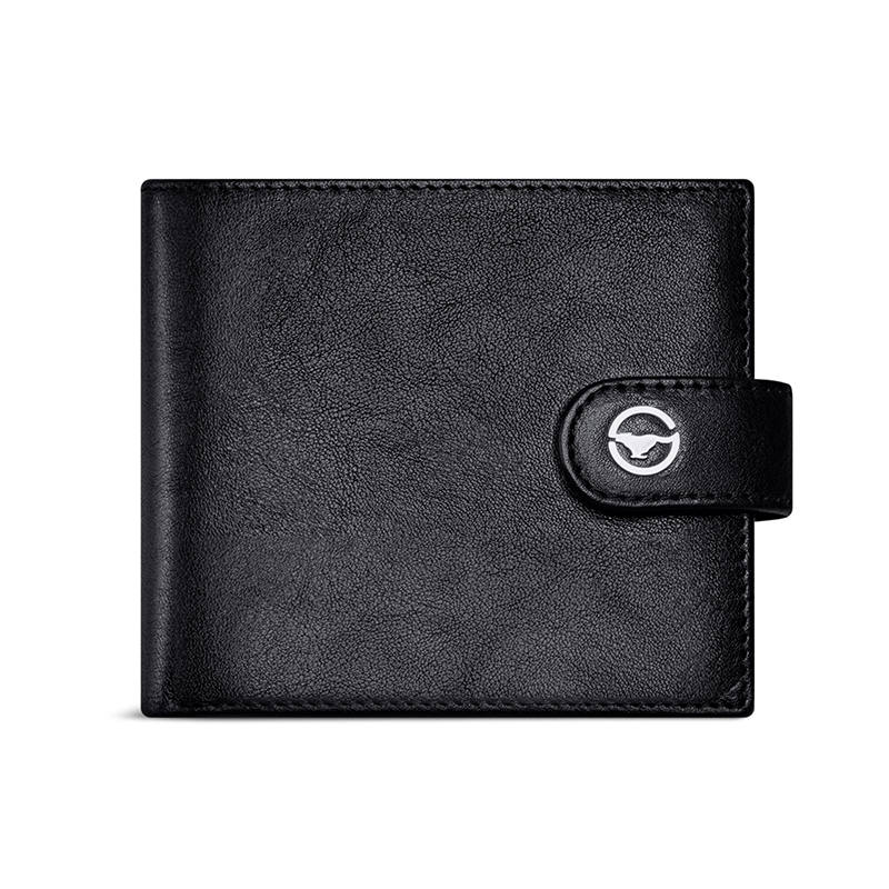 SEPTWOLVES SEPTWOLVES Cow Leather Wallet Regular Men's Black