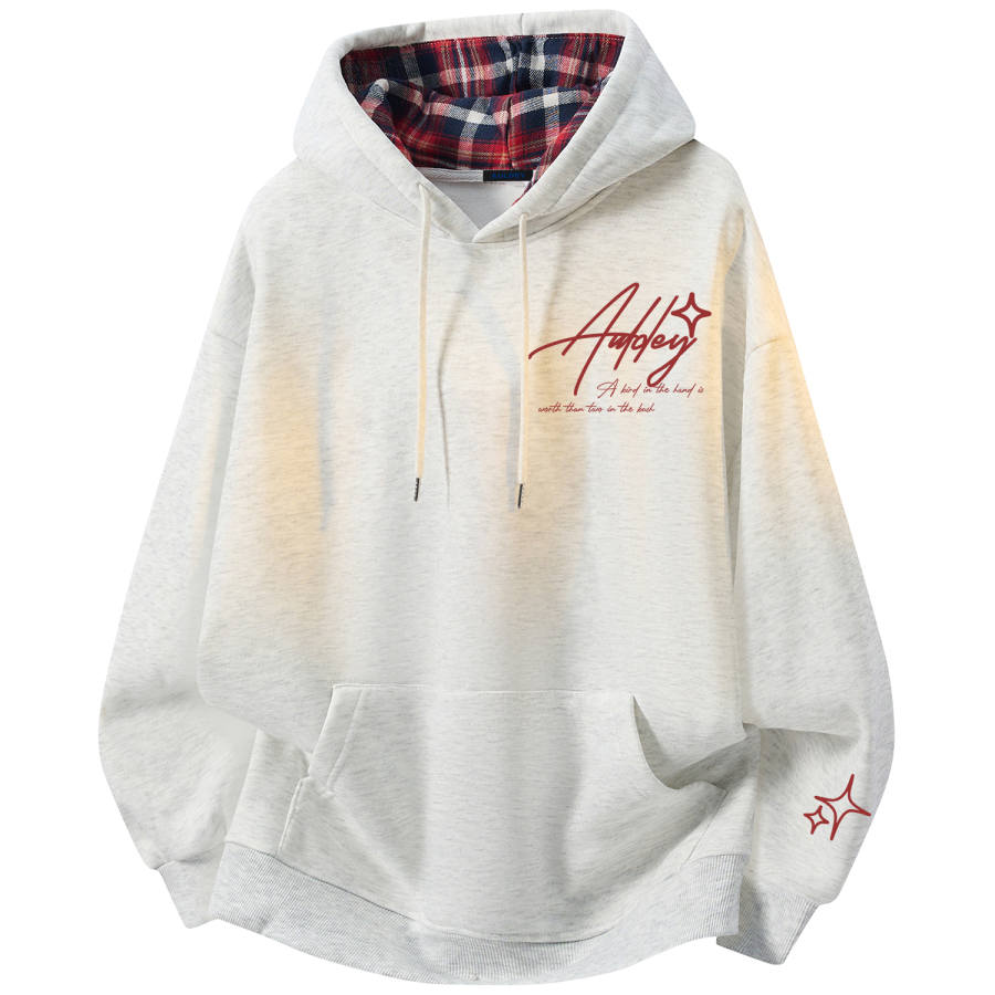AULDEY AULDEY Sweatshirts Unisex Hooded Thickened Heavyweight