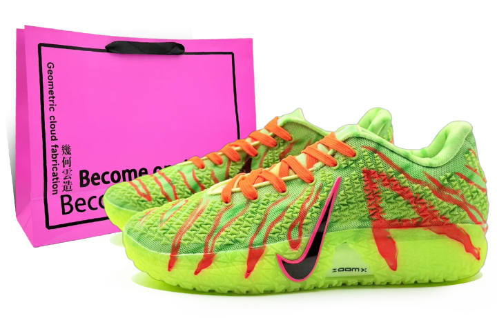 Nike Nike Ja Morant 3 Rebound Low top Basketball Shoes Men's Neon Green