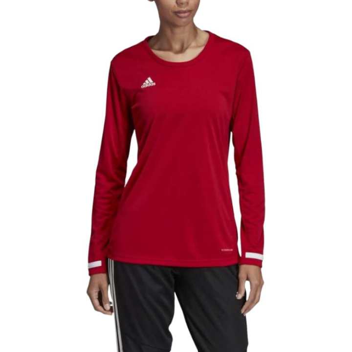 Adidas Adidas T Shirts Women's Red Crew Neck