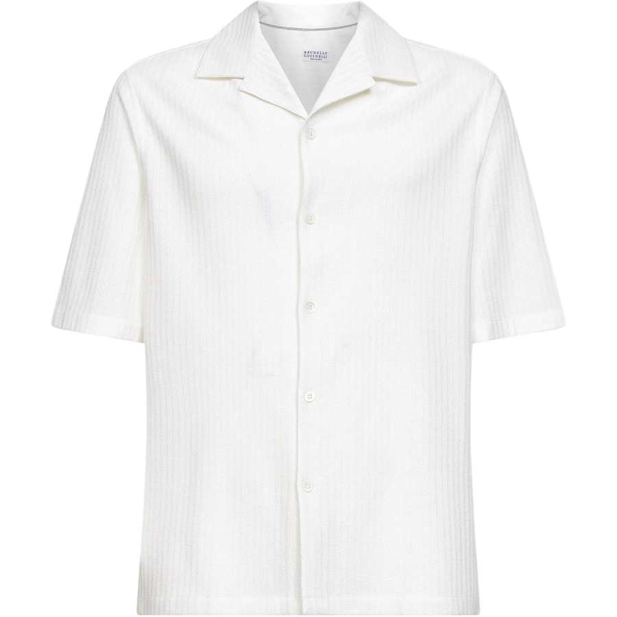 Brunello Cucinelli Striped Straight Shirt
