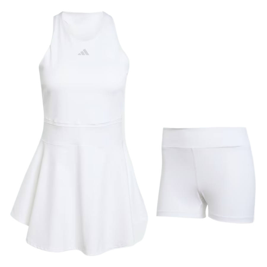 Adidas Adidas Racerback Tennis Dress And Shorts Set