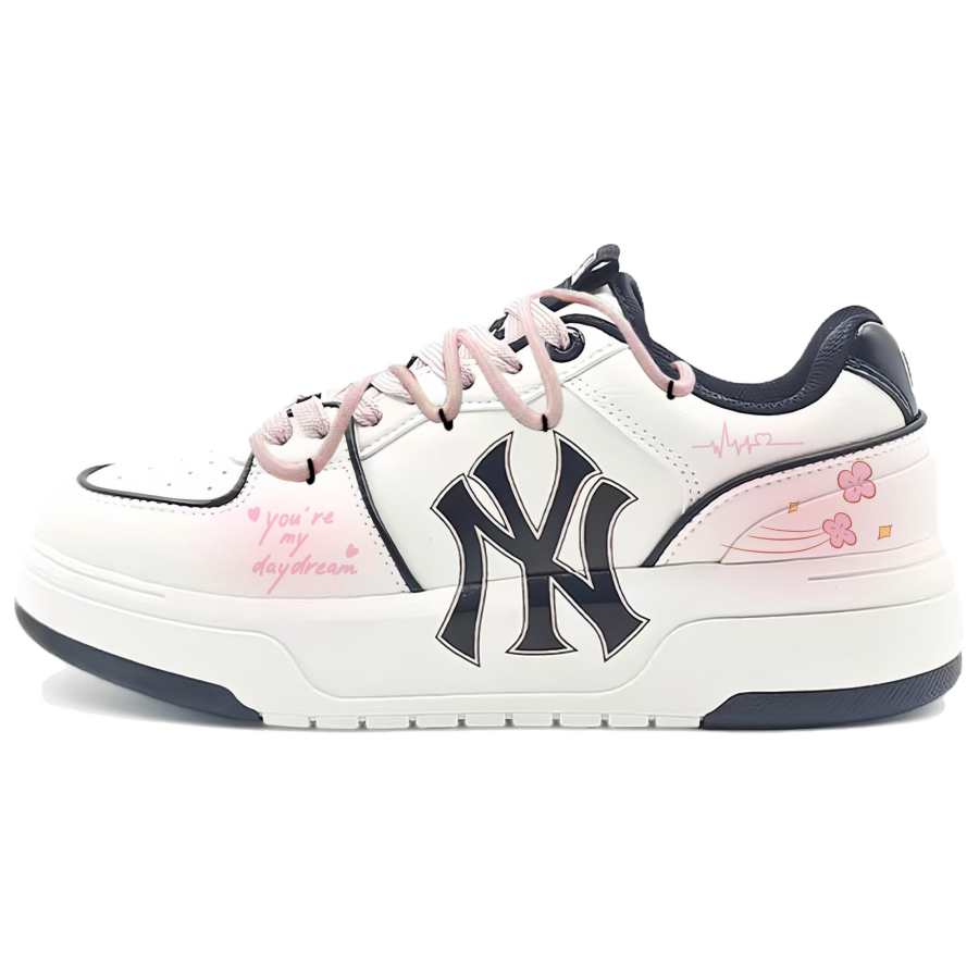 MLB Chunky Liner Daydream Cherry Blossom Pu Abrasion Resistant Slip Resistant Abrasion Resistant Slip Resistant Low top
