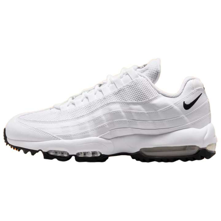 Nike Nike Air Max 95 Abrasion Resistant Golf Shoes Unisex White