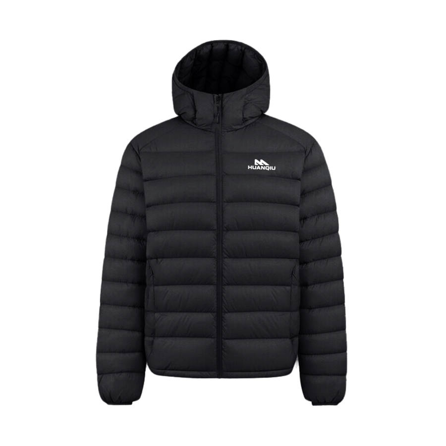 HUANQIU Down Jackets Unisex Hooded Lightweight Other