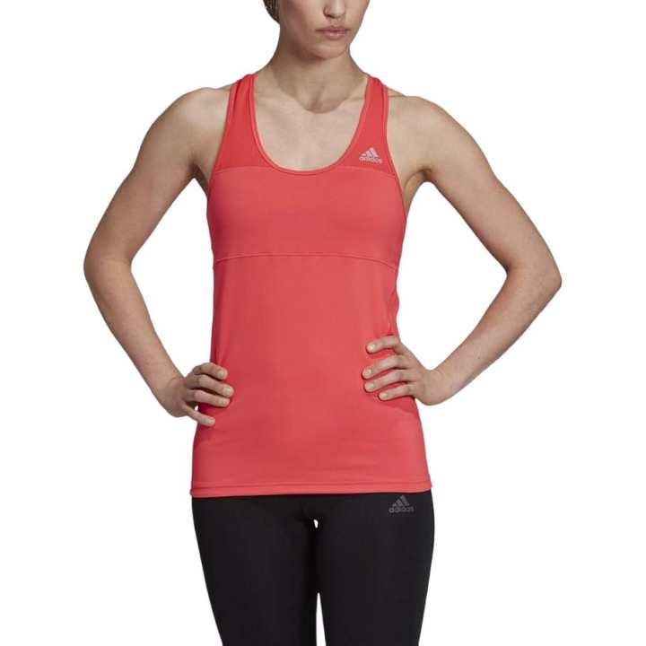 Adidas Adidas Stadium Climalite Cross "Shock Red" tank top