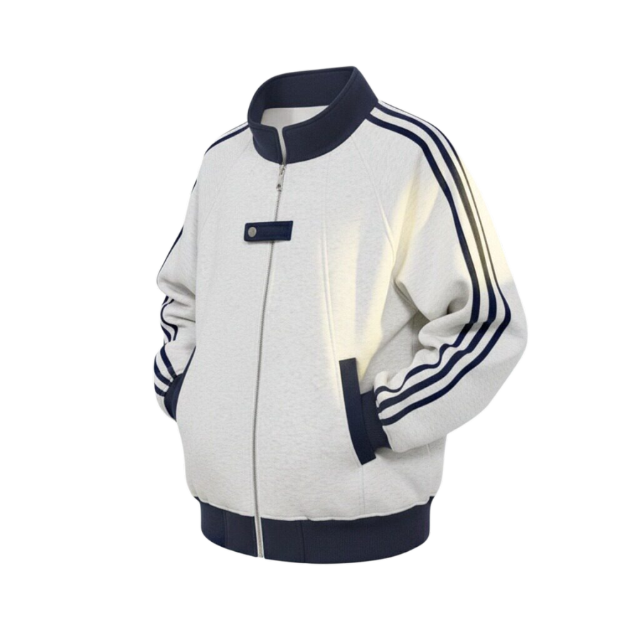 GWAF Sweatshirts Unisex Stand Collar Thickened Cardigan