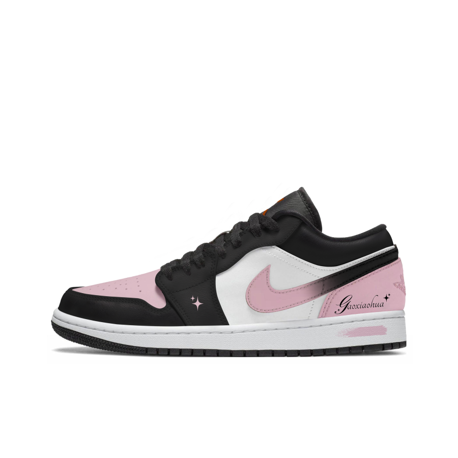 Jordan Jordan Air Jordan 1 Low top Skateboard Shoes Women's Sweet Pink