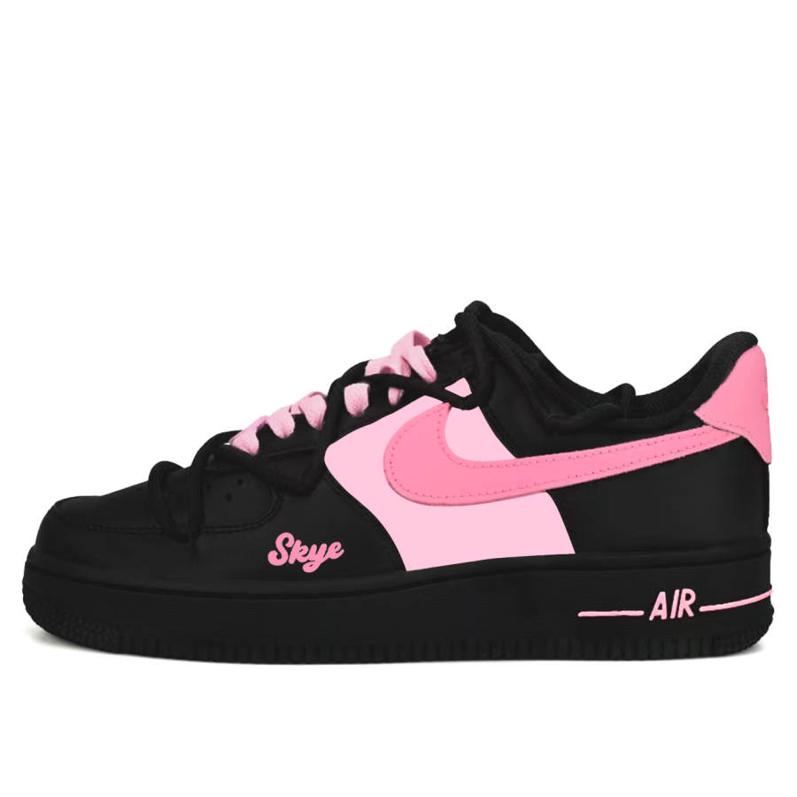 Nike Nike Air Force 1 Cool Pink Berry Abrasion Resistant Abrasion Resistant Low top Skateboard Shoes Women's