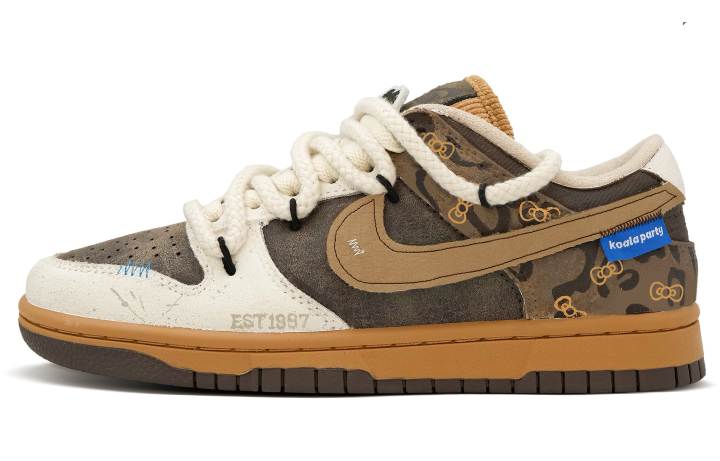 Nike Nike Dunk Skateboard Shoes Unisex Brown