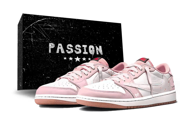 Jordan Travis Scott x Jordan Air Jordan 1 Travis Scott X AJ1 Low Collaboration Box Kitten