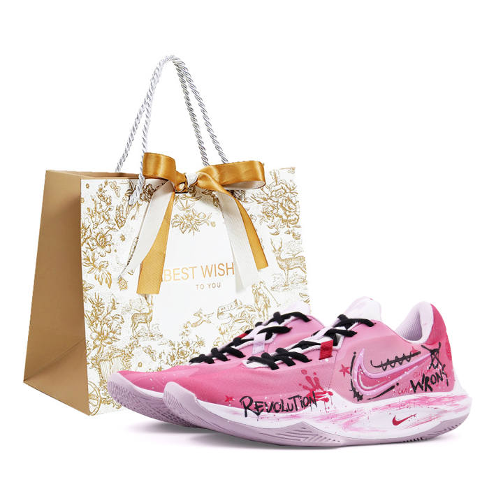 Nike Nike Precision 6 CNY Box, Rose Mist Cherry Breathable Lightweight Breathable And Lightweight Low top Basketball Shoes