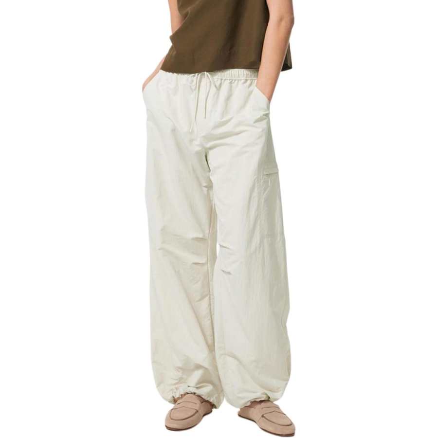 UNIQLO Casual Pants Women's Light Beige Moderate Straight Fit Pants