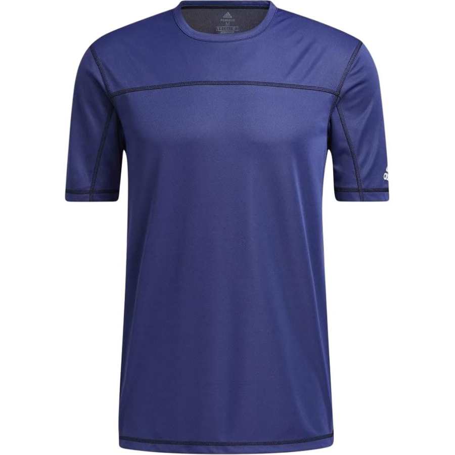 Adidas Adidas Primeblue T Shirts Men's Dark Purple Crew Neck