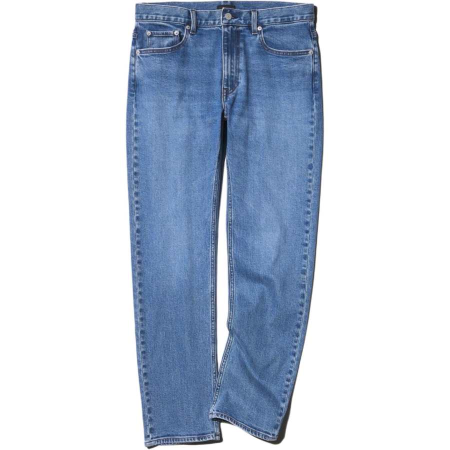 UNIQLO Jeans Men's Lake Blue Moderate Straight Fit Pants