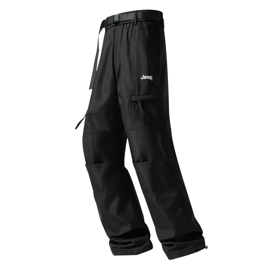 Jeep Casual Pants Unisex Moderate Straight Fit Pants